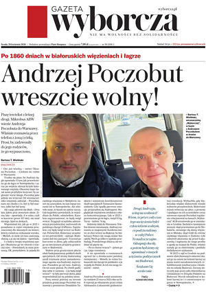 Prima pagina Gazeta Wyborcza di oggi - Quotidiano estero