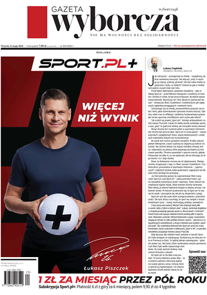 Prima pagina Gazeta Wyborcza di oggi - Quotidiano estero