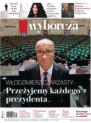 Prima pagina Gazeta Wyborcza di oggi - Quotidiano estero