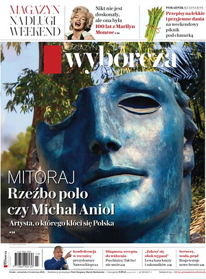 Prima pagina Gazeta Wyborcza di oggi - Quotidiano estero