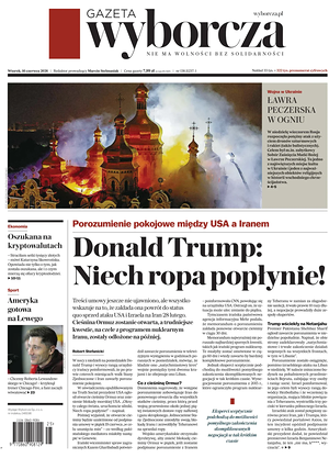 Prima pagina Gazeta Wyborcza di oggi - Quotidiano estero