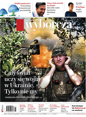 Prima pagina Gazeta Wyborcza di oggi - Quotidiano estero