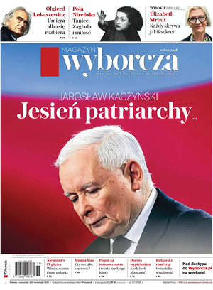 Prima pagina Gazeta Wyborcza di oggi - Quotidiano estero