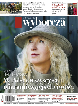 Prima pagina Gazeta Wyborcza di oggi - Quotidiano estero