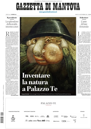 Prima pagina Gazzetta di Mantova di oggi - Quotidiano regionale
