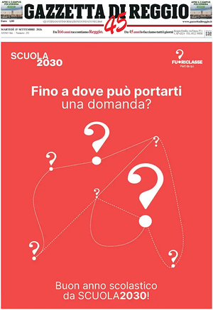 Prima pagina Gazzetta di Reggio di oggi - Quotidiano regionale