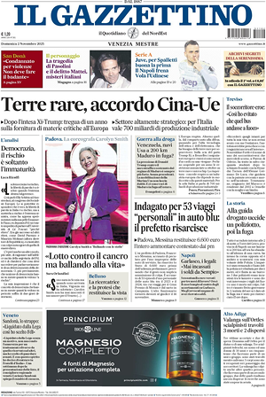 Il Gazzettino prima pagina