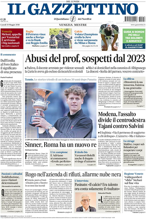 Prima pagina Il Gazzettino di oggi - Quotidiano nazionale