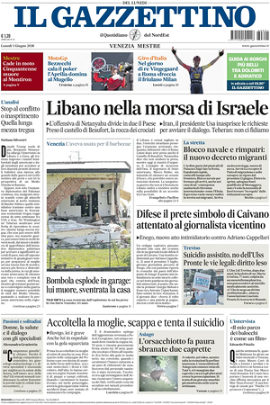 Il Gazzettino prima pagina