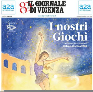 Prima pagina Il Giornale di Vicenza di oggi - Quotidiano regionale