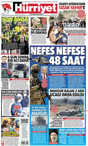 Hurriyet prima pagina