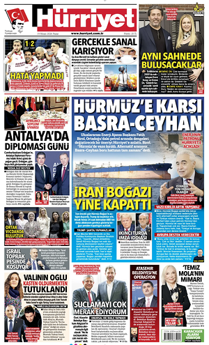Hurriyet prima pagina
