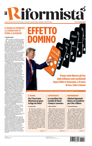 Il Riformista prima pagina