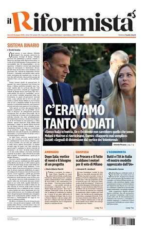 Il Riformista prima pagina