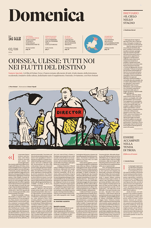 Prima pagina Il Sole 24 Ore di oggi - Quotidiano finanza