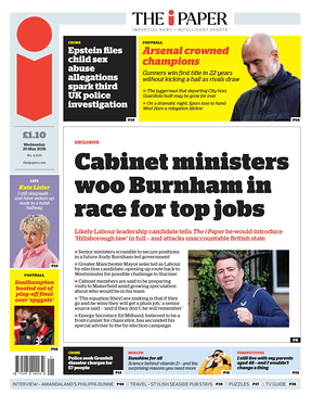 iNews front page