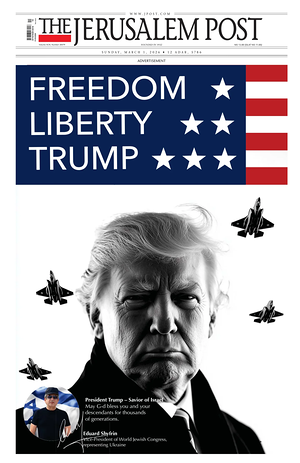 Prima pagina The Jerusalem Post di oggi - Quotidiano estero