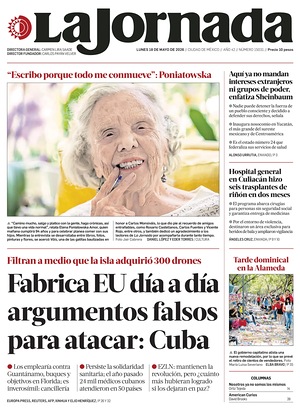 Prima pagina La Jornada di oggi - Quotidiano estero