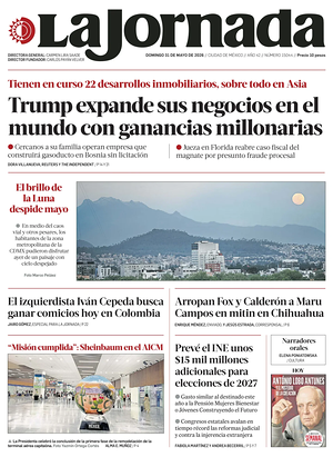 Prima pagina La Jornada di oggi - Quotidiano estero