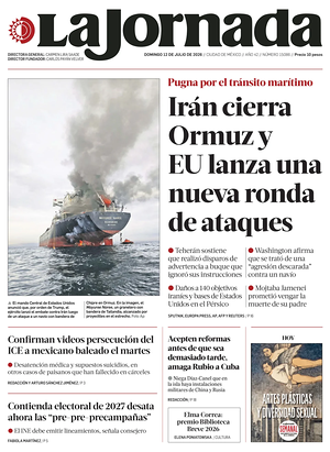 Prima pagina La Jornada di oggi - Quotidiano estero