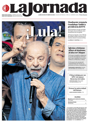 Prima pagina La Jornada di oggi - Quotidiano estero