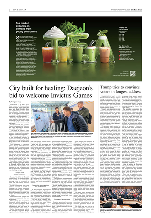 Prima pagina The Korea Herald di oggi - Quotidiano finanza