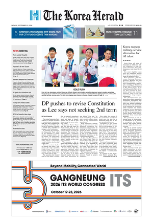 Prima pagina The Korea Herald di oggi - Quotidiano finanza