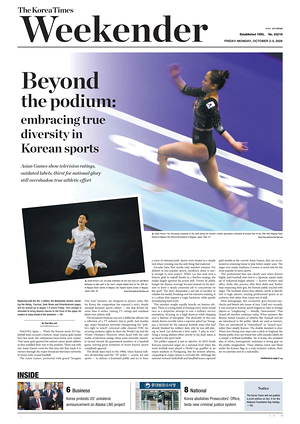 Prima pagina The Korea Times di oggi - Quotidiano estero