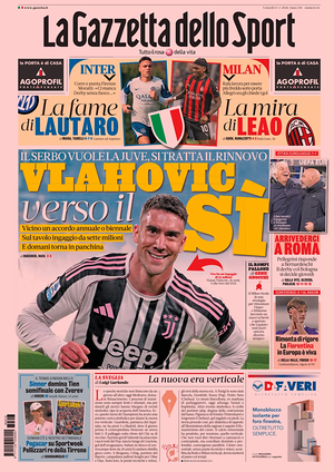 Prima pagina La Gazzetta dello Sport di oggi - Quotidiano sport