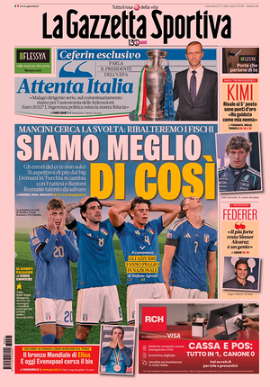 Prima pagina La Gazzetta dello Sport di oggi - Quotidiano sport