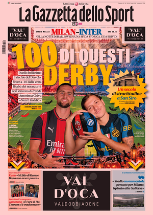Prima pagina La Gazzetta dello Sport di oggi - Quotidiano sport
