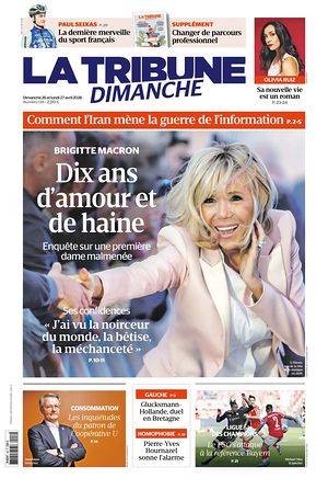 Une de La Tribune Dimanche du jour - Journal national