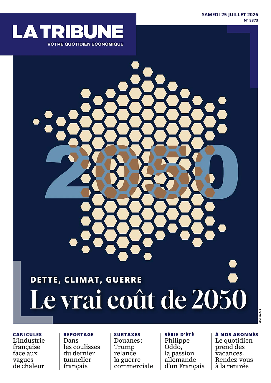 Une de La Tribune du jour - Presse 25 juillet 2026