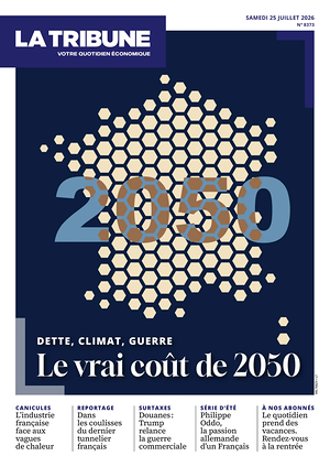 Une de La Tribune du jour - Journal économie