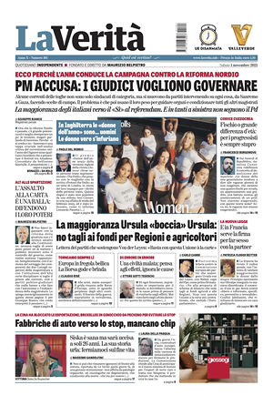 La VeritÃ  prima pagina