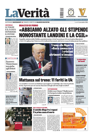 La VeritÃ  prima pagina