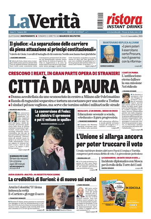 La VeritÃ  prima pagina