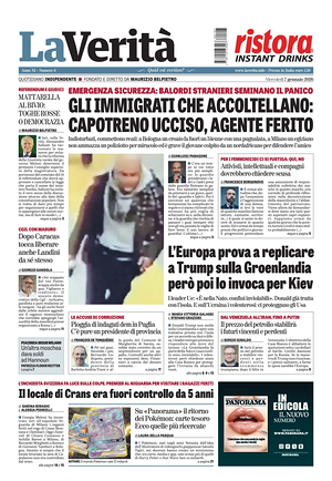 La VeritÃ  prima pagina