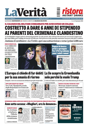 La VeritÃ  prima pagina