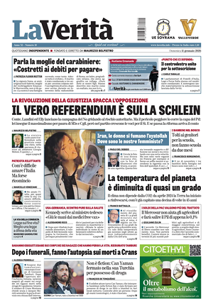 La VeritÃ  prima pagina