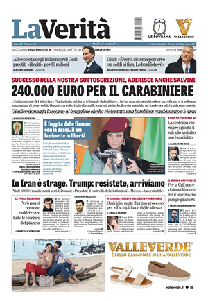 La VeritÃ  prima pagina