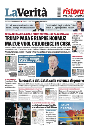 La VeritÃ  prima pagina