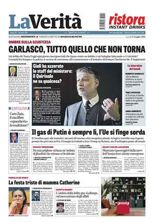 Prima pagina La VeritÃ  di oggi - Quotidiano nazionale