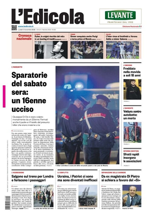 L'Edicola (Nazionale) prima pagina