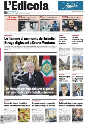 L'Edicola (Nazionale) prima pagina