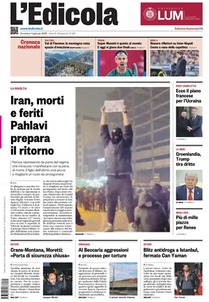 L'Edicola (Nazionale) prima pagina