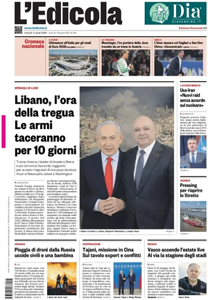 L'Edicola (Nazionale) prima pagina