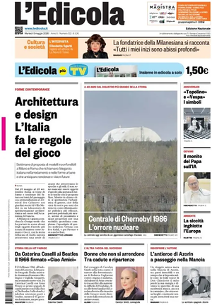 Prima pagina L'Edicola (Nazionale) di oggi - Quotidiano nazionale