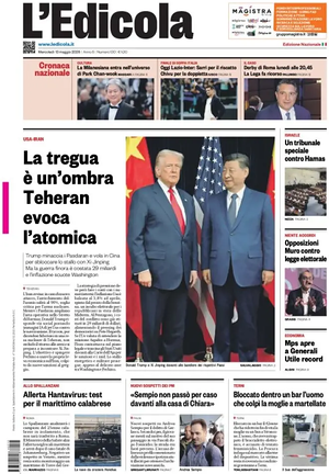 Prima pagina L'Edicola (Nazionale) di oggi - Quotidiano nazionale