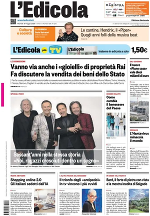Prima pagina L'Edicola (Nazionale) di oggi - Quotidiano nazionale